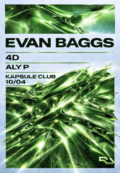 Evan Baggs, 4D & Aly P - EDM event at Kapsule in Liverpool