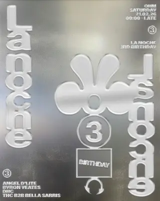 La Noche 3rd Birthday at OHM La Noche 3rd Birthday at OHM