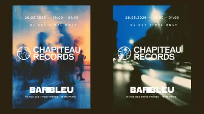Chapiteau Records at Bar Bleu - EDM event at TBA - Bar Bleu - 15 rue des Trois Frères in Paris
