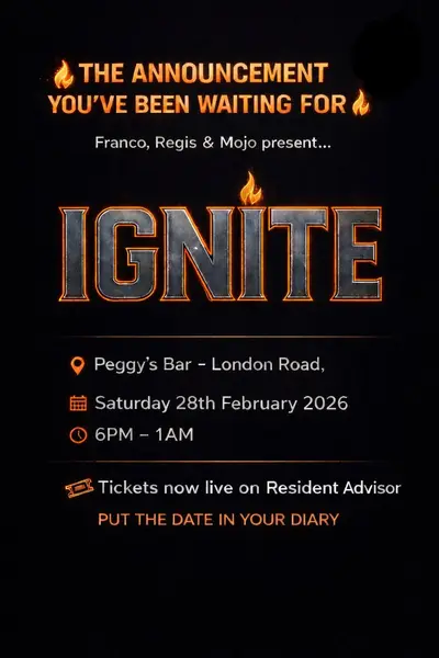 IGNITE - EDM event at Peggy Sues Music Bar in London