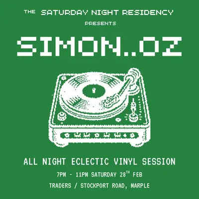 The Saturday Night Residency - EDM event at Traders in Manchester