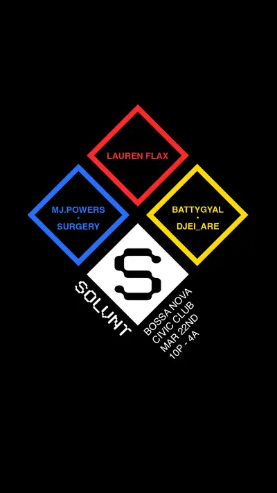 SOLVNT - EDM event at Bossa Nova Civic Club in New York