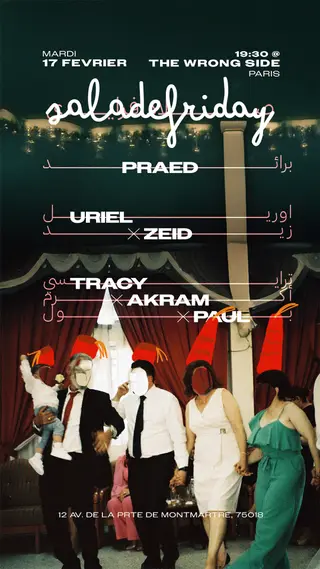 SaladeFriday - Experimental Shaabi at The Wrong Side