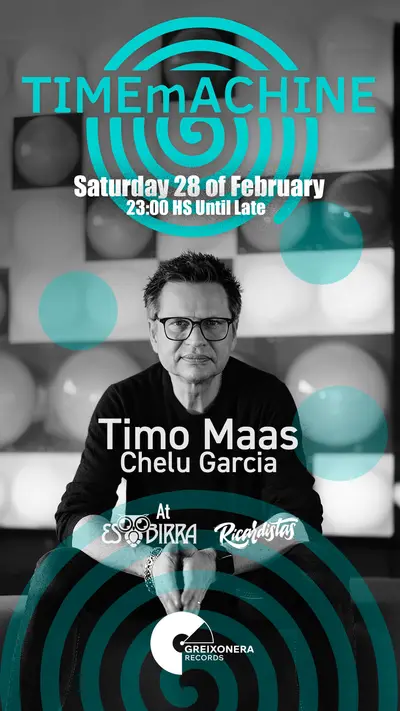 TIMEmACHINE - EDM event at Esbirra Ibiza in Ibiza