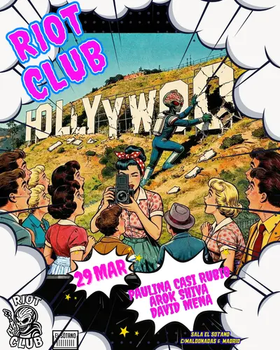 RIOT CLUB: Paulina Casi Rubio, Arok Shiva, DAVID MENA - EDM event at EL SÓTANO in Miami