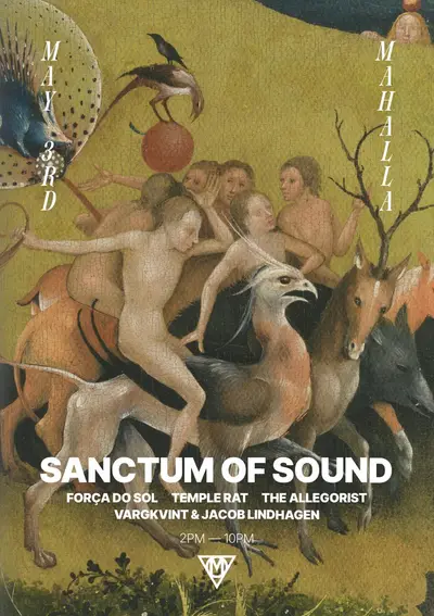 Sanctum of Sound - May Edition - EDM event at MaHalla in Berlin