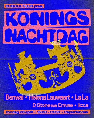 Subcultuur Koningsnachtdag (Papierfabriek) Subcultuur Koningsnachtdag (Papierfabriek) - EDM event at De Papierfabriek in Nijmegen