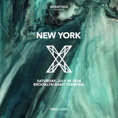 Teksupport: Adriatique present X - EDM event at Brooklyn Army Terminal in New York