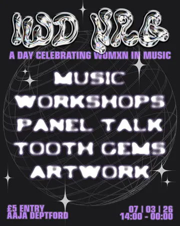 IWD-NRG: A DAY CELEBRATING WOMXN IN MUSIC at Aaja Basement IWD-NRG: A DAY CELEBRATING WOMXN IN MUSIC at Aaja Basement