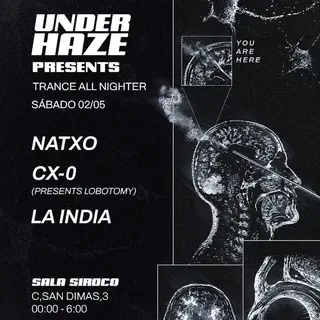 Under Haze Trance All Nighter at Sala Siroco Under Haze Trance All Nighter at Sala Siroco