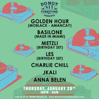 Golden Hour (Moblack),Basilone, Metzli, Les at Do Not Sit On The Furniture