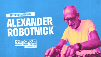 A Night of Italo Disco: Alexander Robotnick - EDM event at Metropolis in London