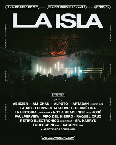 LA ISLA 2026 - EDM event at TBA - ISLA DEL BURGUILLO (ÁVILA) in Madrid