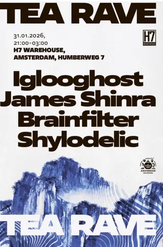 Tea Rave (Amsterdam Tea Festival afterparty) at H7 Warehouse