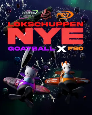 LOKSCHUPPEN NYE pres. GOATBALL x Formula90 at Lokschuppen Berlin