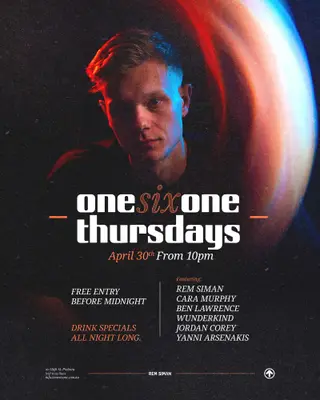 Rem Siman - onesixone Thursday's at OneSixOne