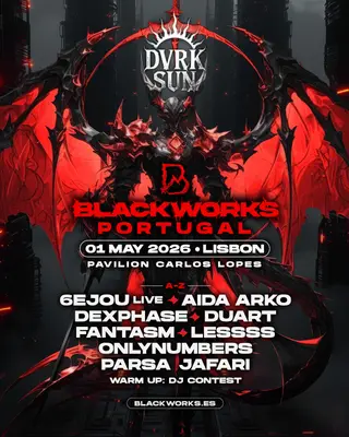 BlackWorks x DVRKSUN at Pavilhão Carlos Lopes BlackWorks x DVRKSUN at Pavilhão Carlos Lopes