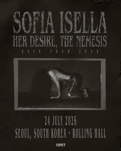 SOFIA ISELLA - HER DESIRE, THE NEMESIS ASIA TOUR - EDM event at Rolling Hall in Seoul
