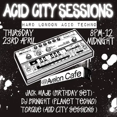 Acid City Sessions 001 Acid City Sessions 001 - EDM event at Avalon Cafe Bermondsey in London