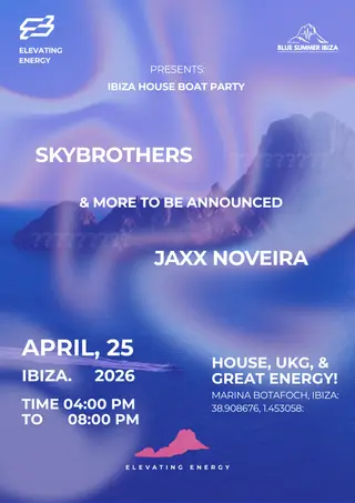 Elevating Ibiza House Boat Party at Marina Botafoch Elevating Ibiza House Boat Party at Marina Botafoch