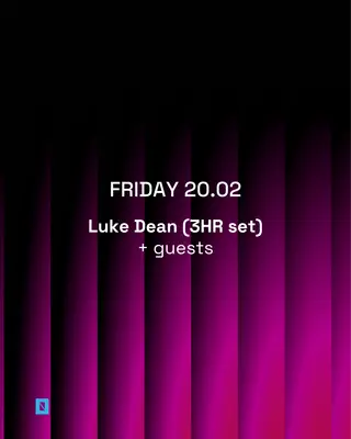 TOFFLER presents Luke Dean (3HR set) at Toffler