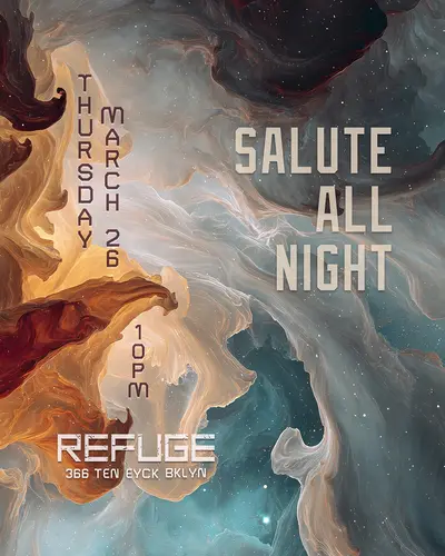 Refuge Thursday: salute All Night - EDM event at Refuge in New York City