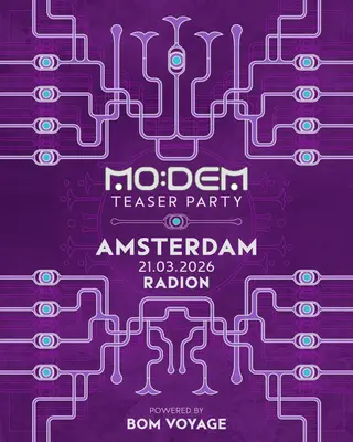 MoDem Teaser Amsterdam powered by Bom Voyage at RADION MoDem Teaser Amsterdam powered by Bom Voyage at RADION