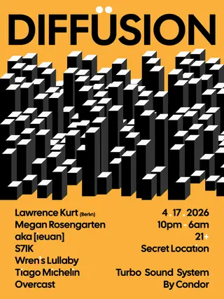 DIFFÜSION VOL 002 at TBA - Brooklyn