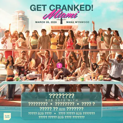 GET CRANKED: MIAMI - EDM event at Mana Wynwood in Detroit