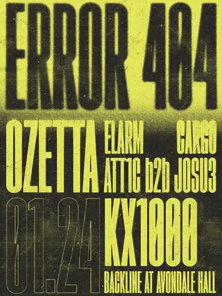 ERROR 404 at Avondale Music Hall ERROR 404 at Avondale Music Hall