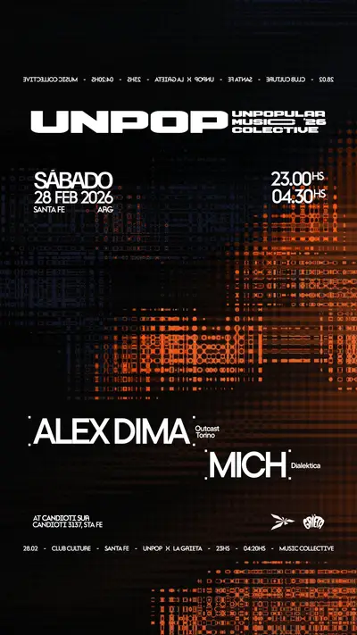 UNPOP Pres. Alex Dima, MICH - EDM event at La Grieta Club in Manchester