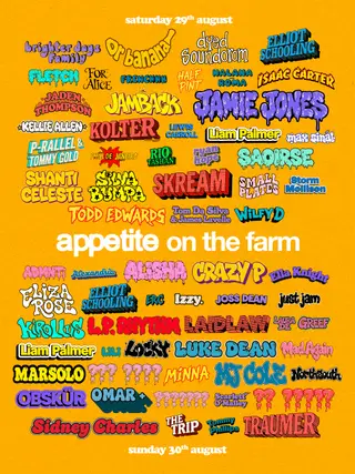 Appetite On The Farm 2026 - Bank Holiday at Kelvedon Hall