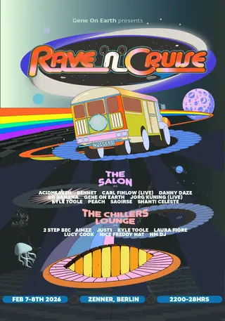 Gene On Earth presents Rave 'n' Cruise at ZENNER