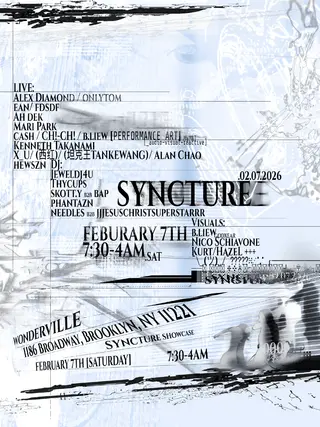 SYNCTURE Showcase at Wonderville