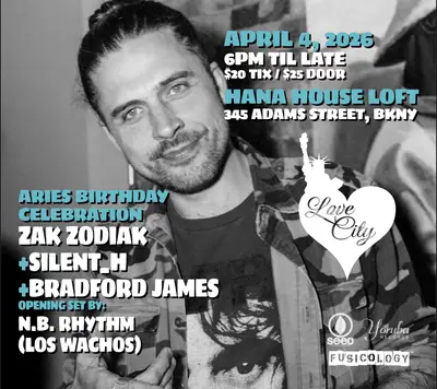 Love City NYC Aries Jam Love City NYC Aries Jam - EDM event at Hana House in New York