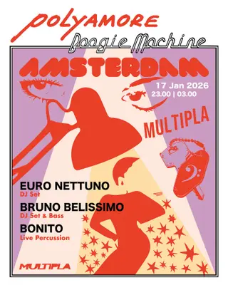 Polyamore Boogie Machine at Multipla Amsterdam at Bar Dancing Multipla Polyamore Boogie Machine at Multipla Amsterdam at Bar Dancing Multipla