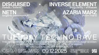 ✦encore.une.fois✦ / TUESDAY TECHNO RAVE at OXI