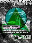 ART HOUSE COMMUNITY PARTY (5€ entry) : DNA. x NEUTRUM: Live Acts, DJ Sets & Art Exhibition thumbnail