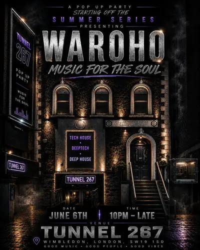 WaRoho - EDM event at TBA in London