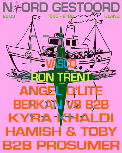 NOORD GESTOORD: Saturday IJSIDE - EDM event at Ijland in Amsterdam