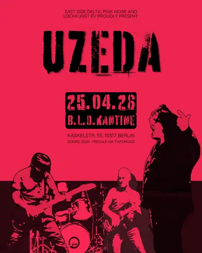 UZEDA // Berlin UZEDA // Berlin - EDM event at B.L.O-Ateliers in Berlin