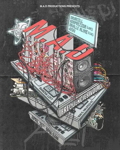 Mad Frequencies Vol.3 - EDM event at Ramova Theatre in Chicago