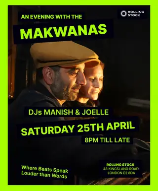 An Evening with The Makwannas (Manish & Joelle) at Rolling Stock An Evening with The Makwannas (Manish & Joelle) at Rolling Stock