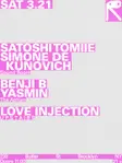 7 Years Of PR: Satoshi Tomiie + Simone de Kunovich / Benji B + Yasmin / Love Injection thumbnail