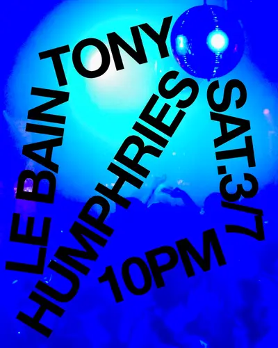 Tony Humphries' Residency - EDM event at Le Bain in New York City