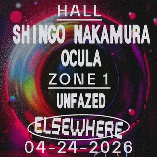 Shingo Nakamura, Ocula, unfazed at Elsewhere Shingo Nakamura, Ocula, unfazed at Elsewhere