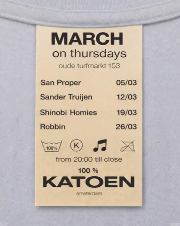 100% KATOEN at Café Katoen 100% KATOEN at Café Katoen