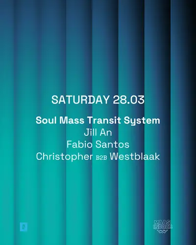 TOFFLER presents Soul Mass Transit System - EDM event at Toffler in Rotterdam