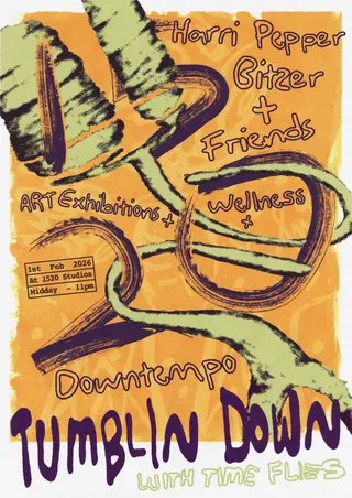 Tumbling Down with Time Flies at 1520 Studios Tumbling Down with Time Flies at 1520 Studios