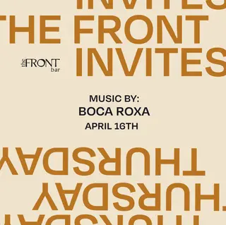 The Front Invites at TBA - The Front Bar